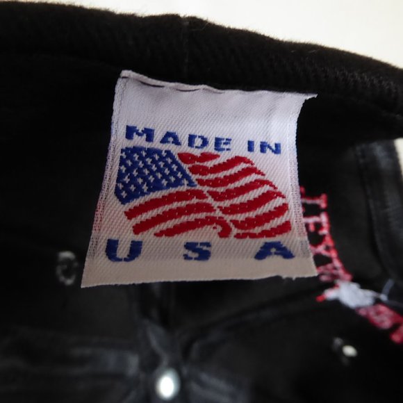 RED EYE BLOODY MARY MIX TEXAS EMBROIDERED BLACK ADJUSTABLE BASEBALL CAP HAT (NEW - Picture 9 of 10